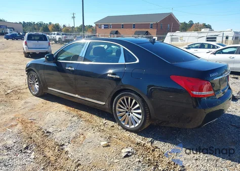 2015 Hyundai Equus Signature из США, поврежденный, VIN KMHGH4JH9FU100100